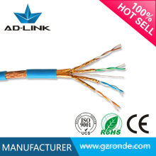 Ethernet cat 7 en cable de comunicación sftp puro cable de cobre lan